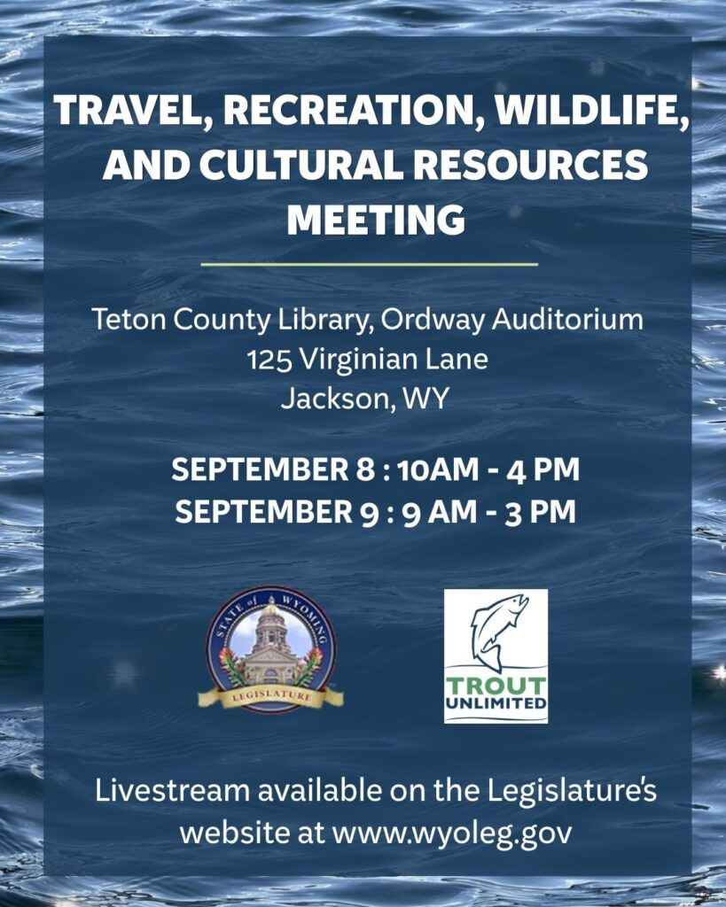 Travel, Recreation, Wildlife, and Cultural Resources Meeting